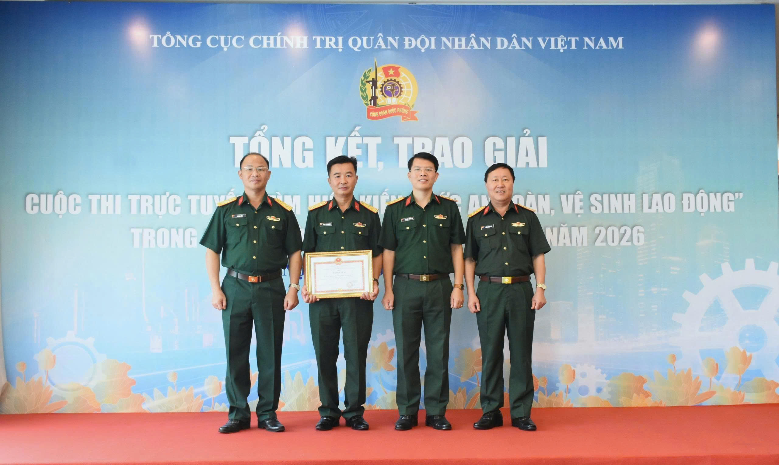 Hơn 10.000 cán bộ, đoàn viên, người lao động Binh đoàn 15 tham gia Cuộc thi tìm hiểu an toàn, vệ sinh lao động năm 2026