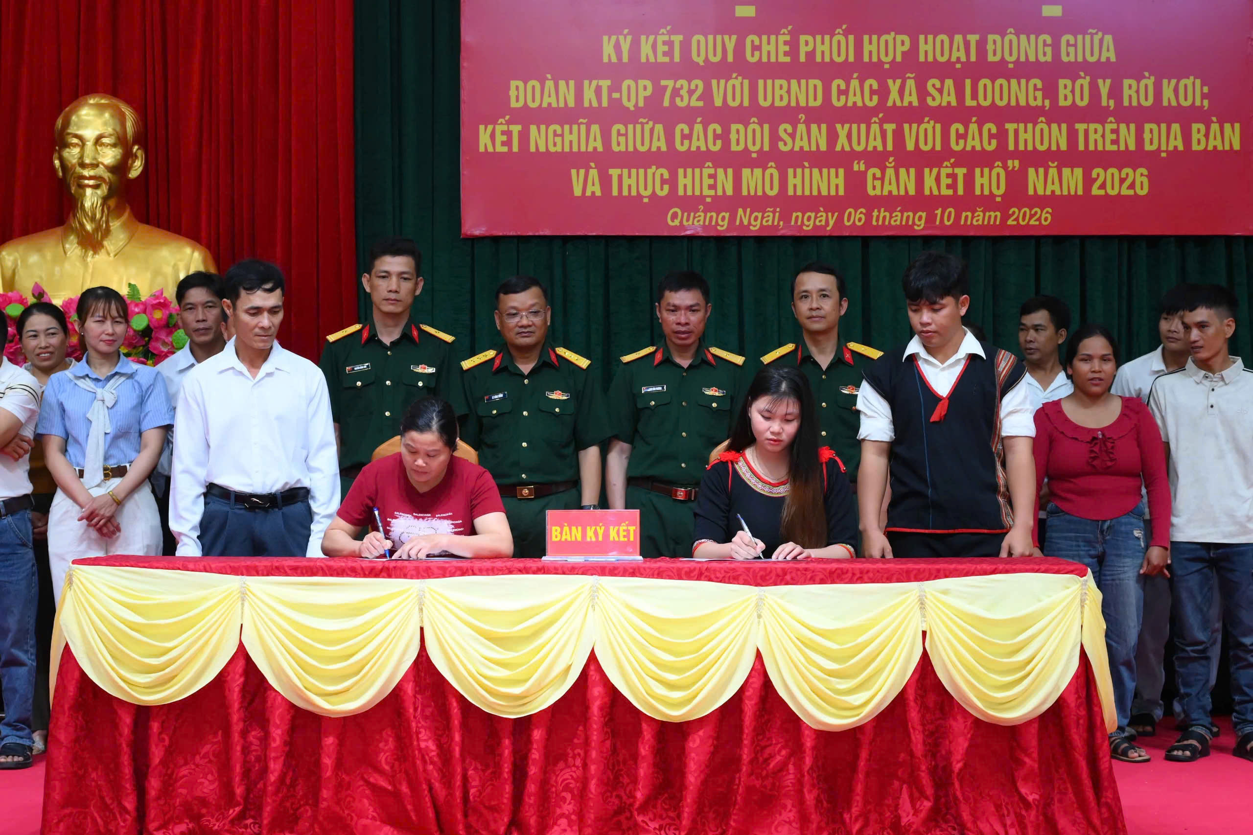 6. Các cặp hộ gia đình ký kết nghĩa năm 2026.