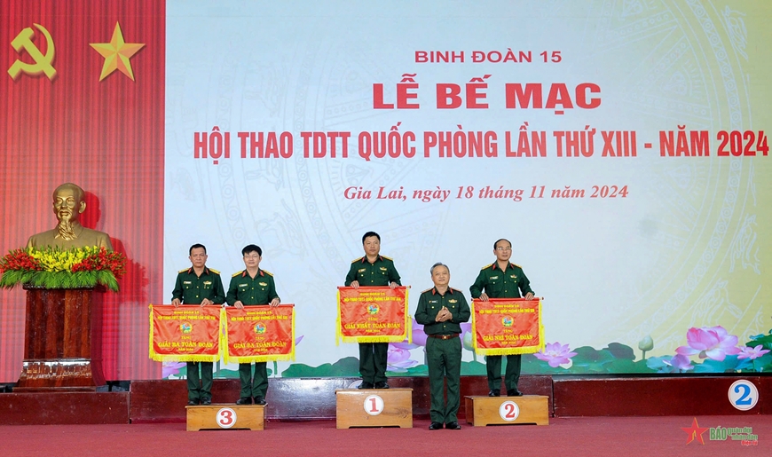 Binh đoàn 15: Bế mạc Hội thao thể dục thể thao quốc phòng