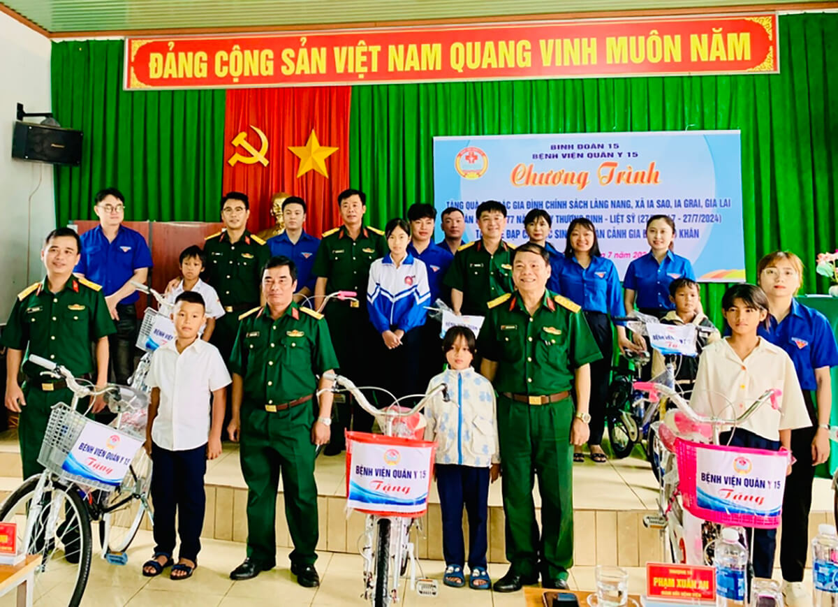 10 hoạt động tiêu biểu trong công tác dân vận của Binh Đoàn 6 tháng đầu năm 2024