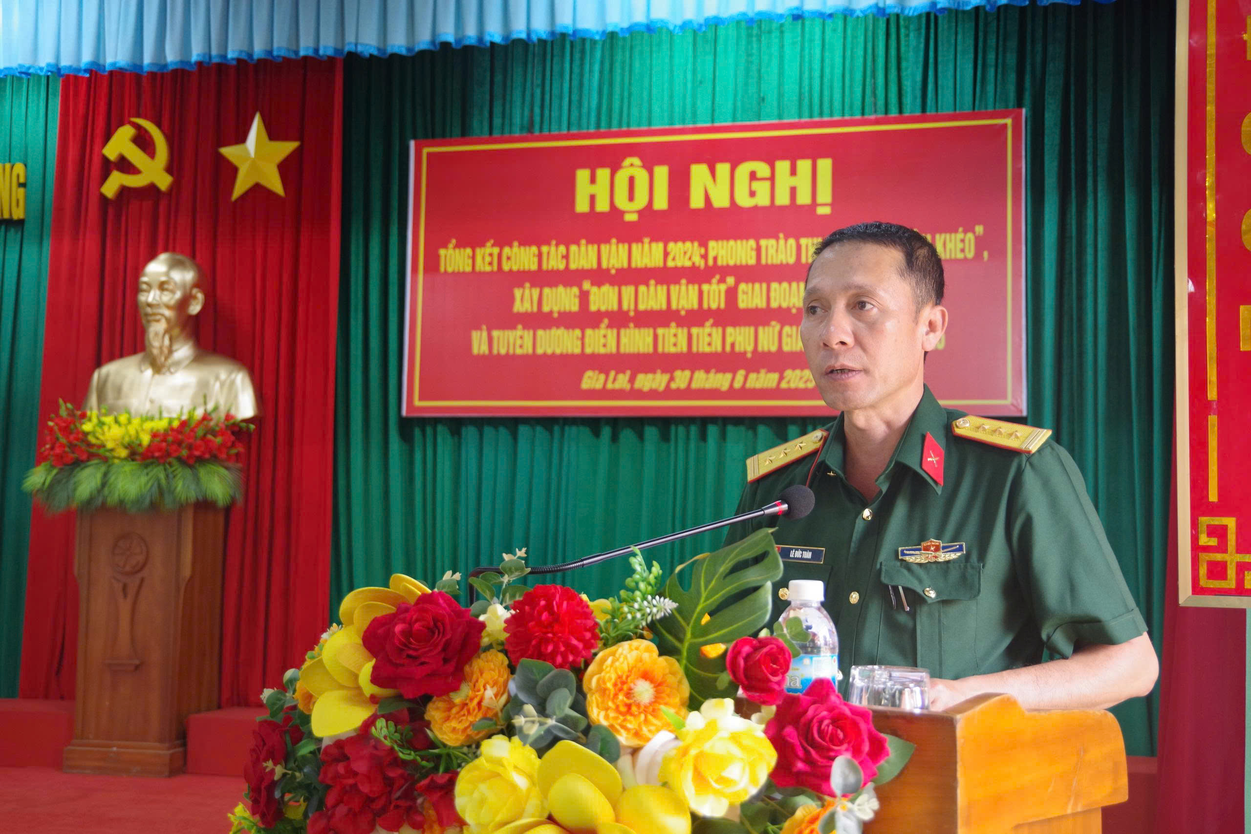 Công ty Bình Dương (Binh đoàn 15): "Dân vận khéo", "Dân vận tốt" góp phần xây dựng thế trận lòng dân nơi biên cương vững chắc