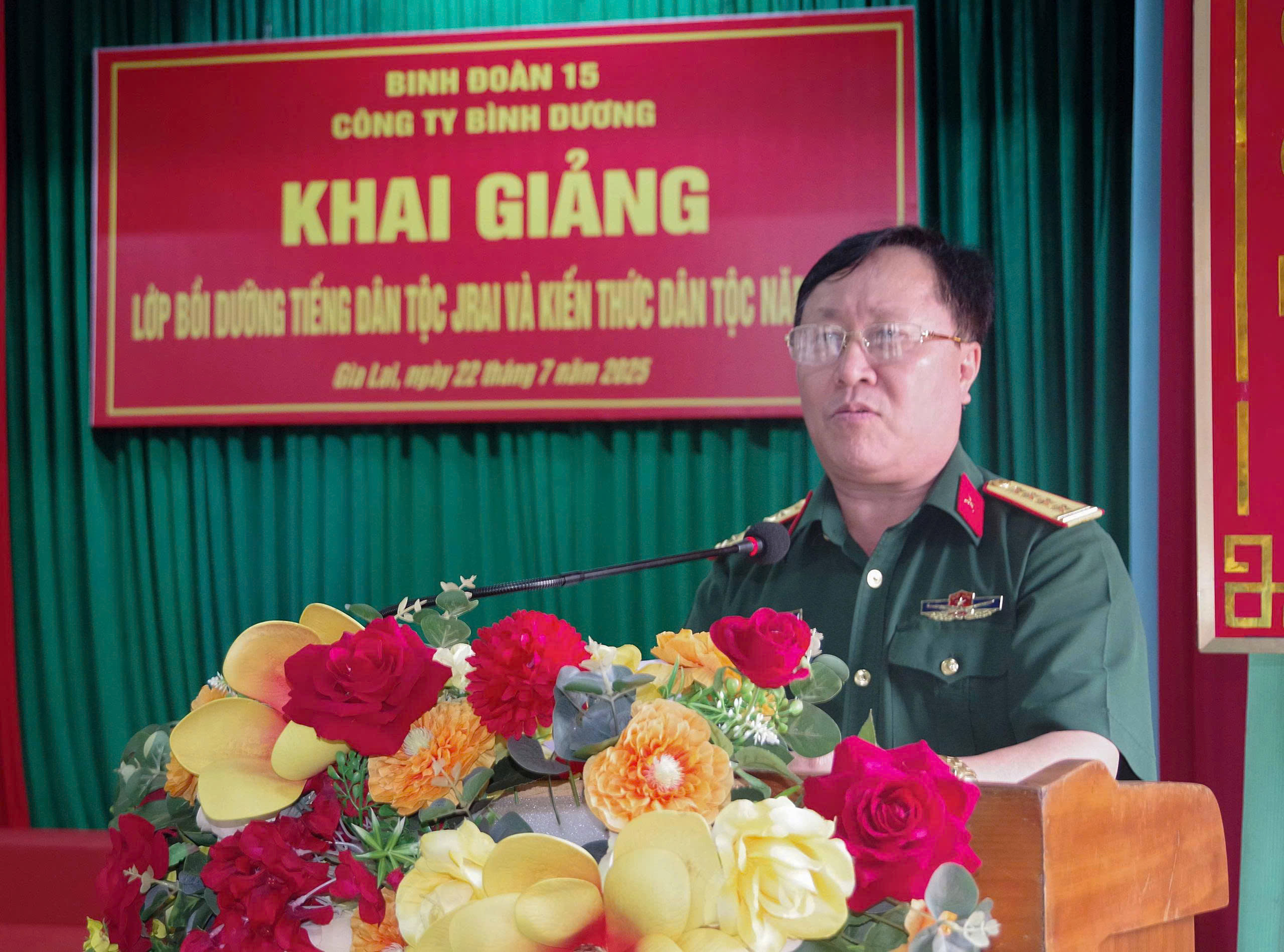 Công ty Bình Dương khai giảng lớp bồi dưỡng tiếng Jrai và kiến thức dân tộc cho cán bộ, người lao động năm 2025