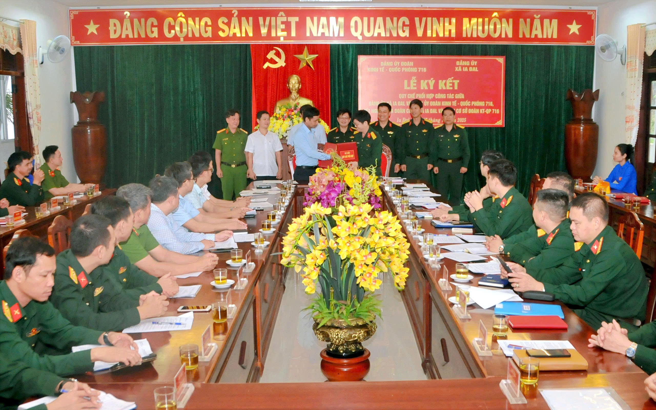 Đoàn KT-QP 716 đồng hành cùng xã biên giới Ia Đal trong phát triển kinh tế - xã hội, giữ vững quốc phòng - an ninh