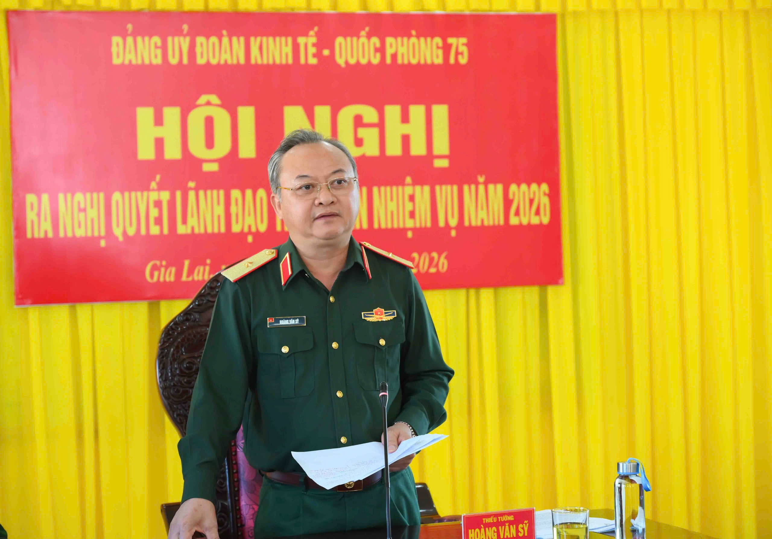 Đoàn KT-QP 75 nâng cao hiệu quả sản xuất, bảo đảm an sinh trong triển khai nhiệm vụ năm 2026