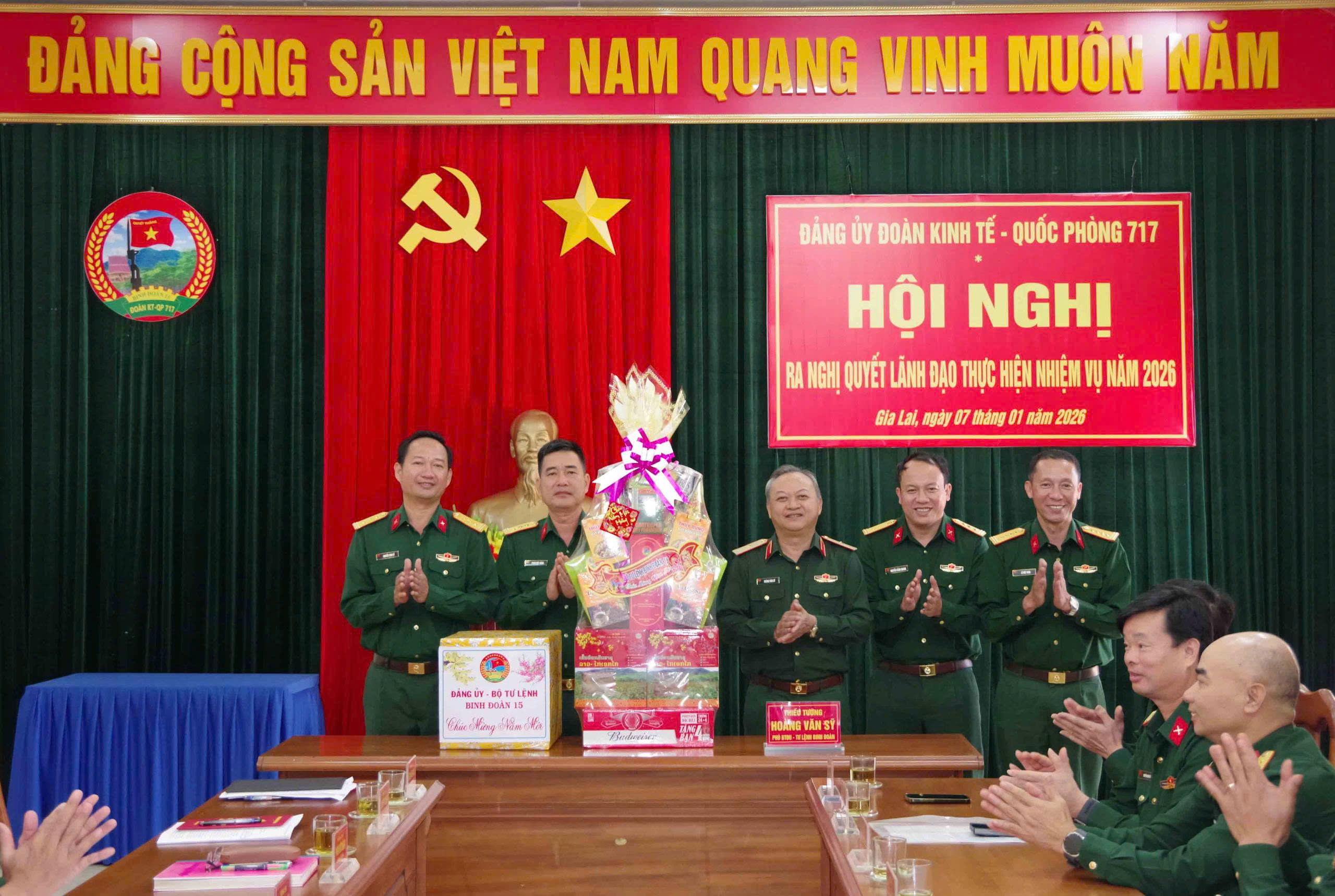 Đoàn KT-QP 717 tạo nền tảng vững chắc bước vào năm 2026