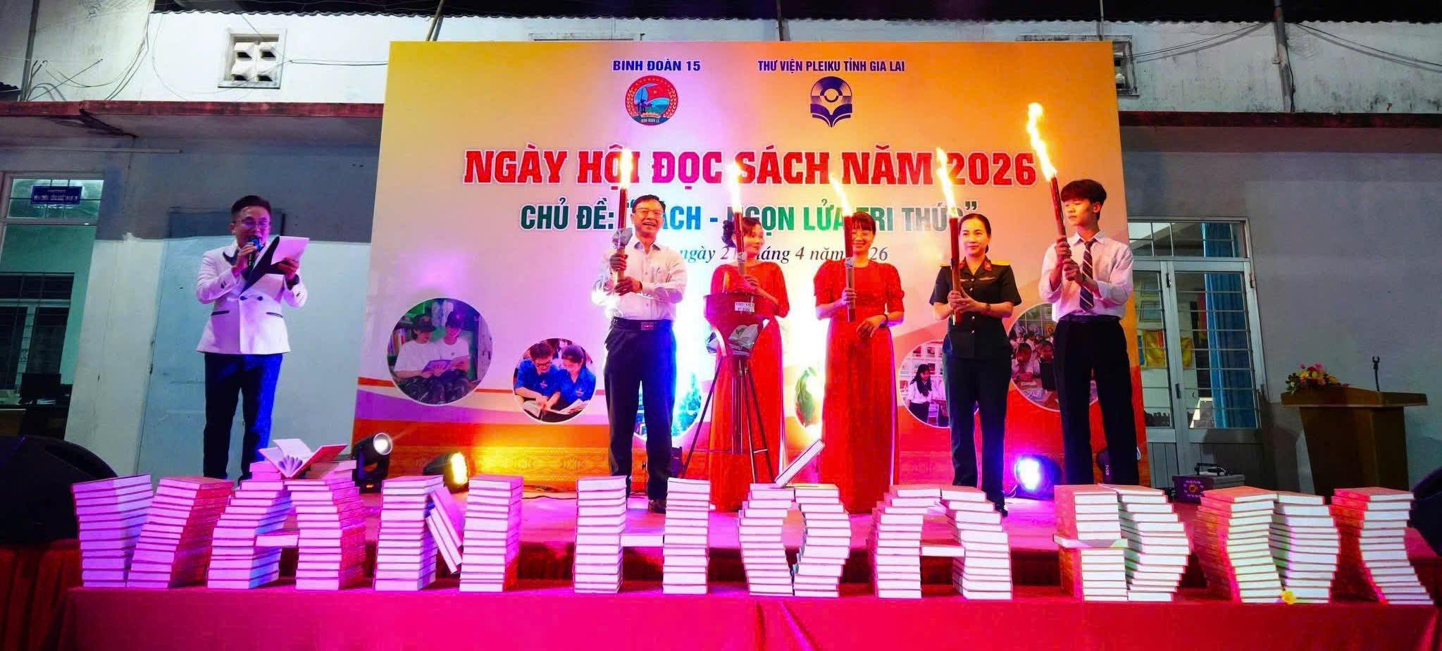 Binh đoàn 15 đồng hành lan tỏa văn hóa đọc tại Ngày hội sách Gia Lai năm 2026