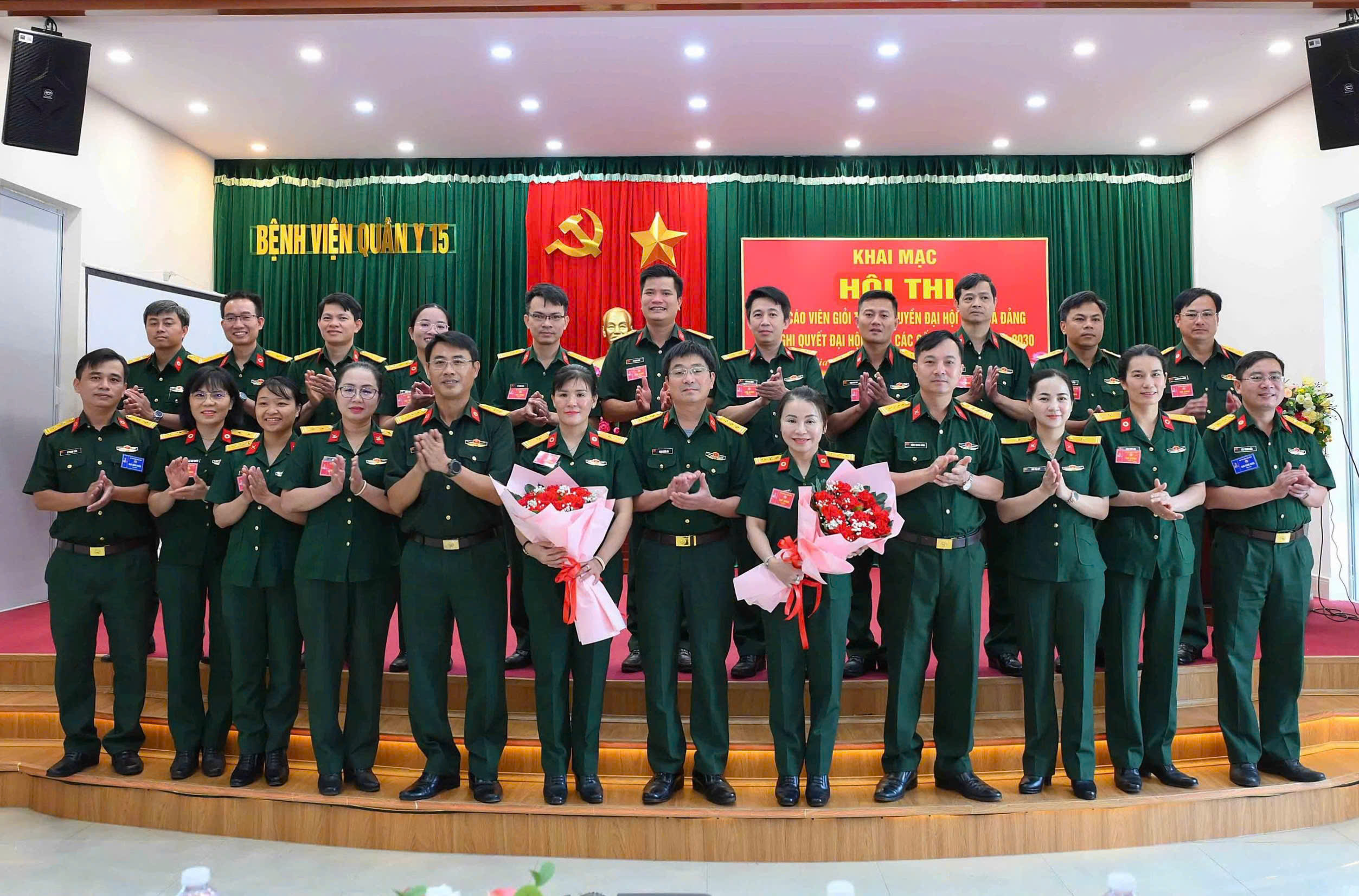 Bệnh viện Quân y 15 tổ chức thành công Hội thi Báo cáo viên giỏi cấp cơ sở năm 2026