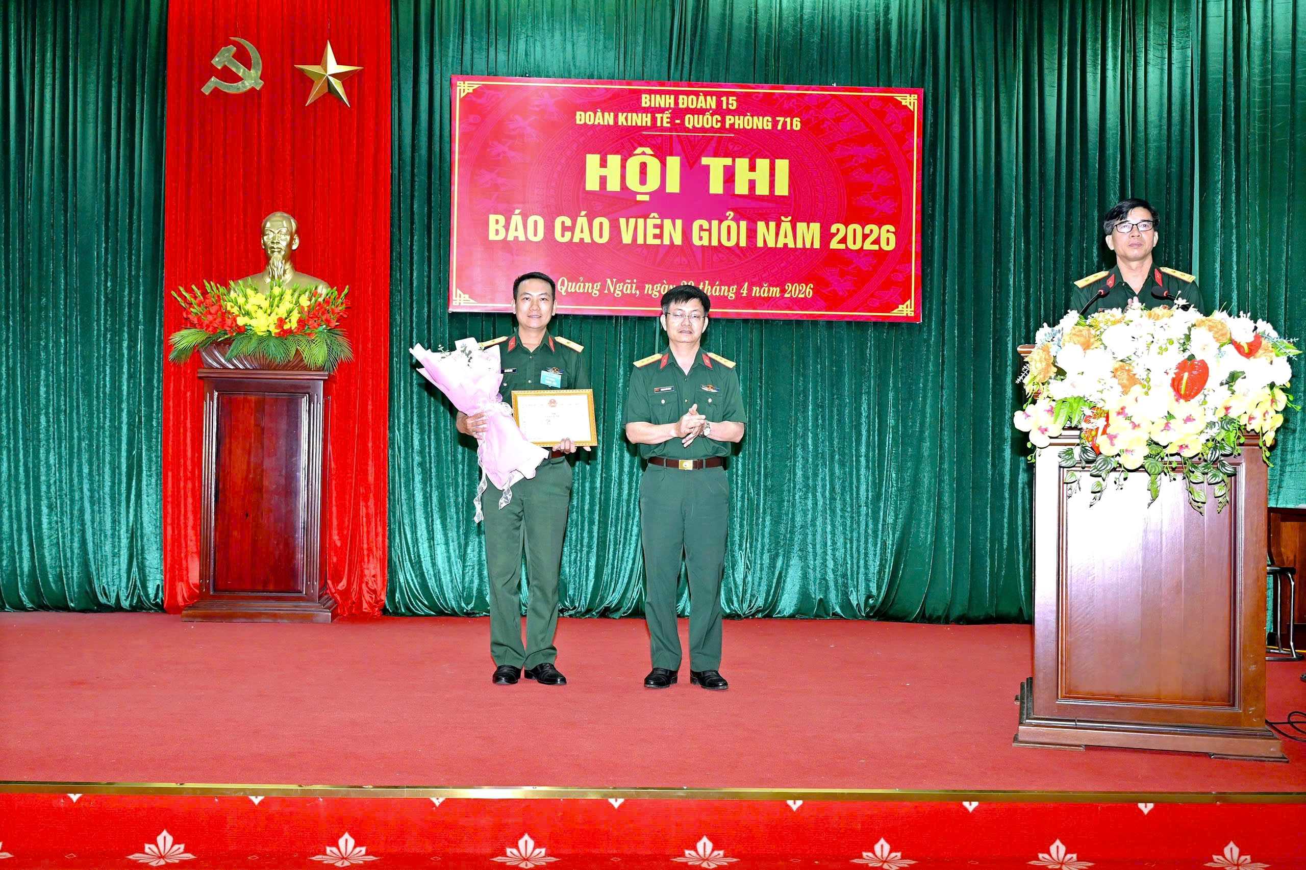 Đoàn KT-QP 716: 14 báo cáo viên thi tài tại hội thi năm 2026