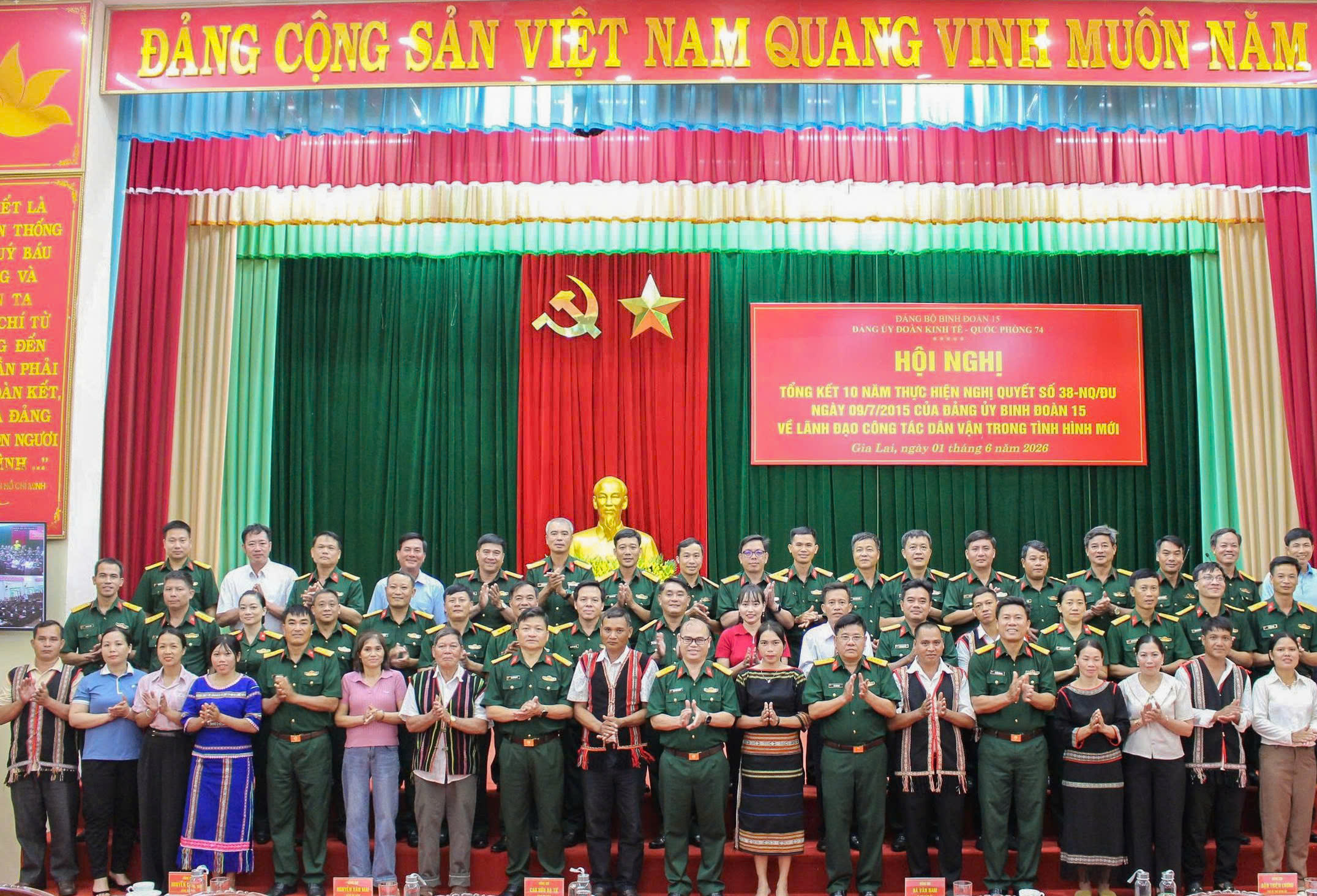 Đoàn KT-QP 74: 10 năm đưa công tác dân vận sát dân, sát cơ sở